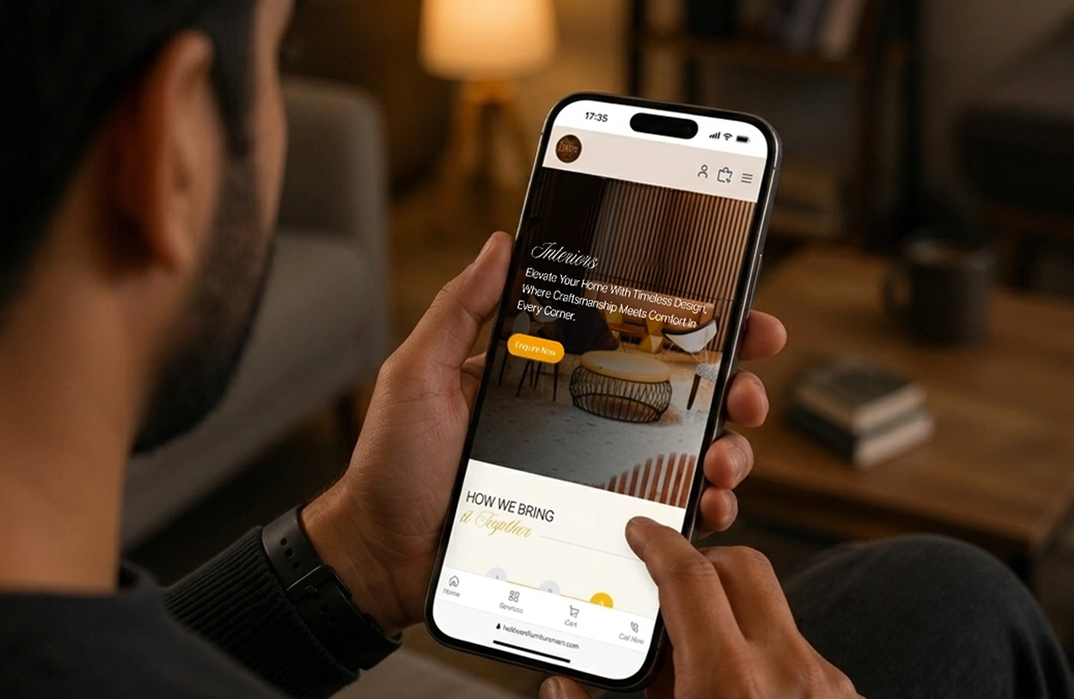 Furniture Mart Mobile Website Result